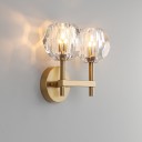 Loft Industry Modern -  Boule De Cristal Double Sconce